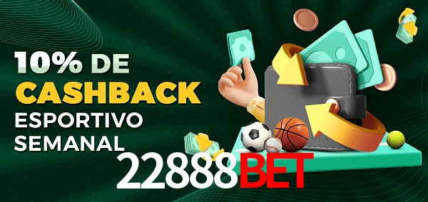 10% de bônus de cashback na 22888Bet